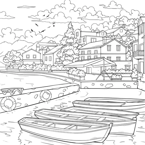 Quiet Seaside Town
