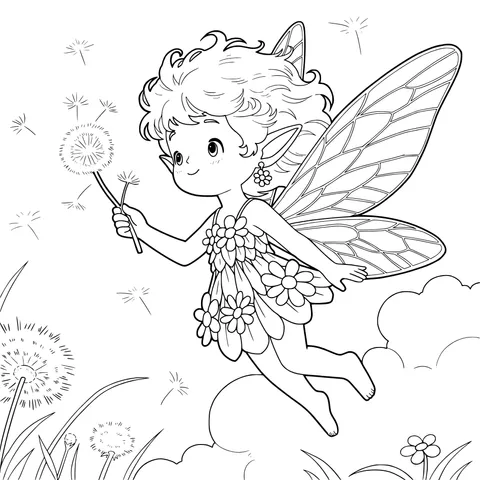 Dandelion Fairy