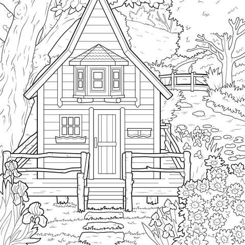 Beautiful Cottage by the Stream