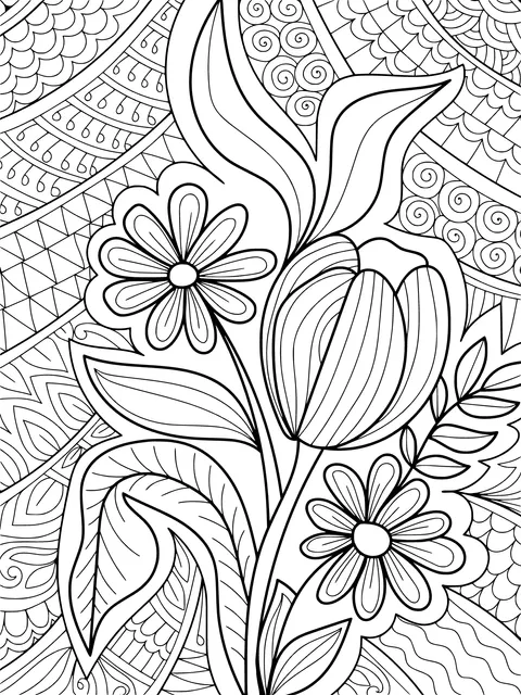 Colorful Floral Pattern
