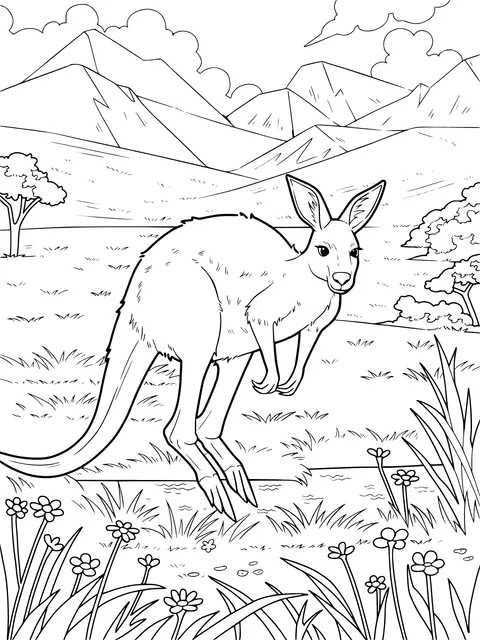 Jumping Kangaroo