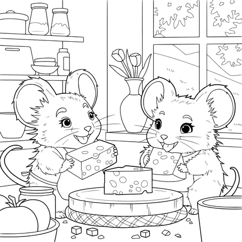 Mice's Cheese - eating Time