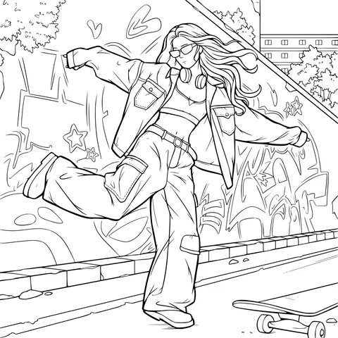 Street - stylish Girl