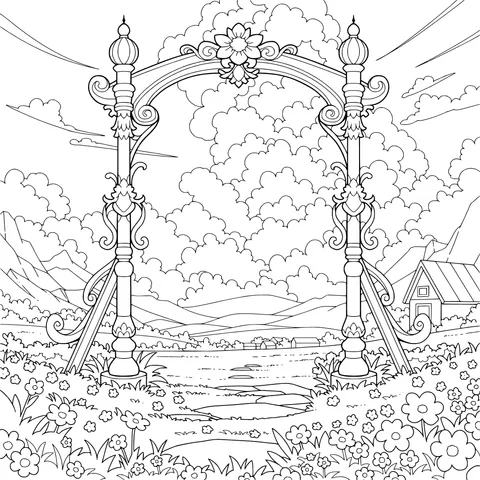 Dreamy Rural Archway