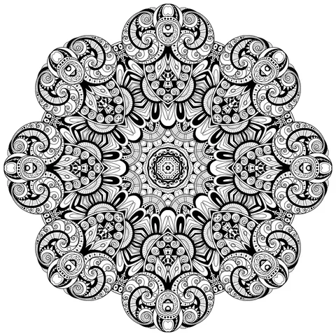 Exquisite Mandala Pattern
