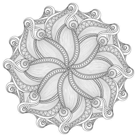 Exquisite Mandala Pattern