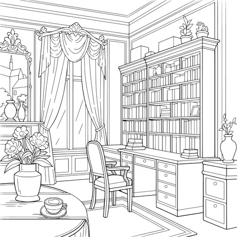Cozy Study Room
