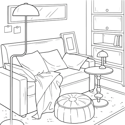 A Cozy Corner of the Living Room