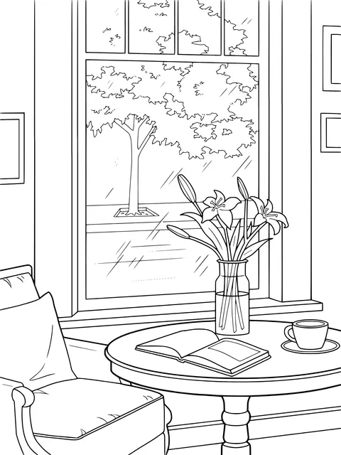Quiet Time by the Window