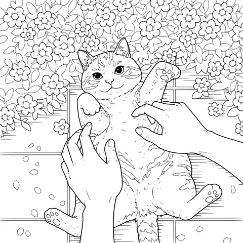 Happy Cat - Petting Moment