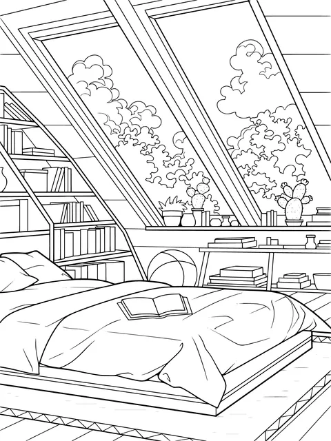 Cozy Attic Bedroom