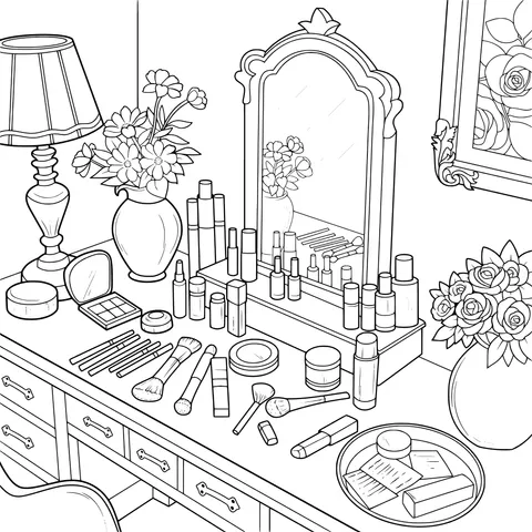 Exquisite Dressing Table