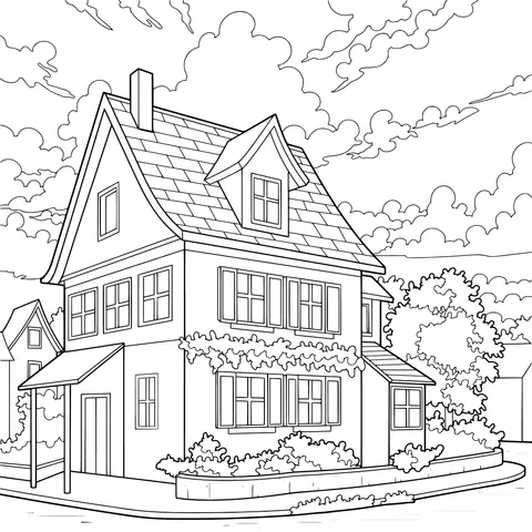 Cozy House Landscape