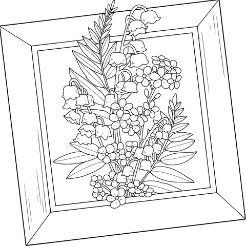 Flowers in a Frame