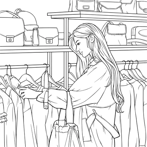 Fashion Shopping Moment