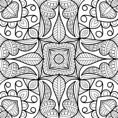 Exquisite Symmetrical Pattern