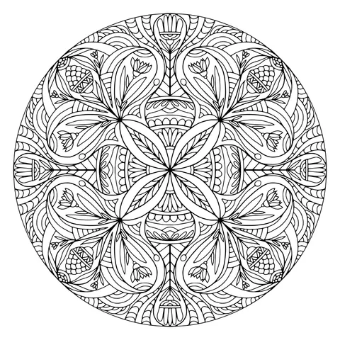 Exquisite Mandala Pattern