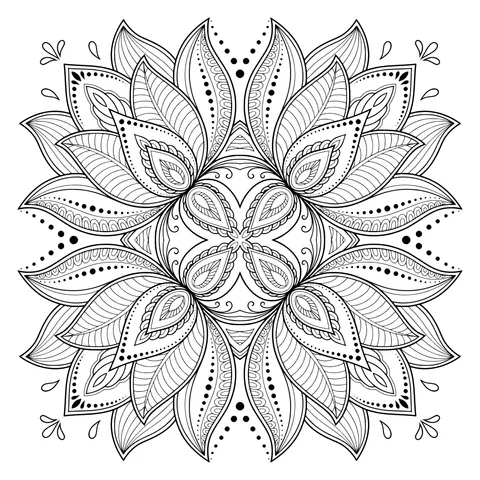 Exquisite Mandala Pattern