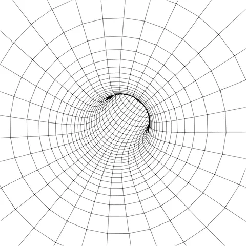 Dreamy Gradient Circular Pattern