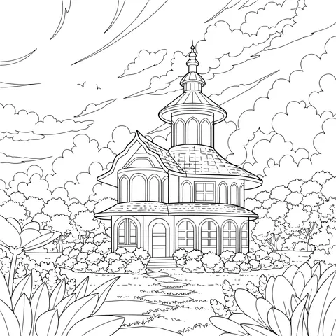 A Cottage in a Dreamy Garden