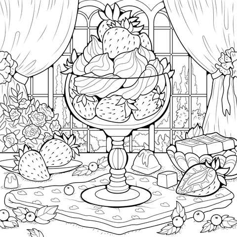 Delicious Strawberry Dessert