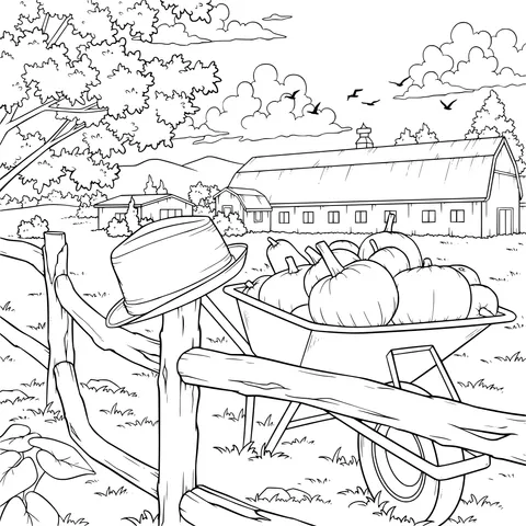 Autumn Rural Scene