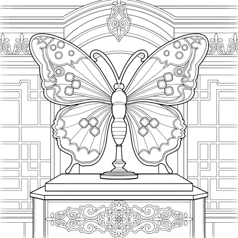 Exquisite Butterfly Ornament