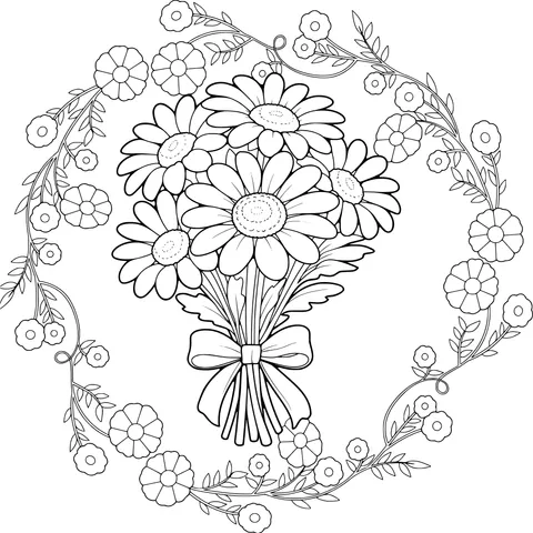 Beautiful Daisy Bouquet