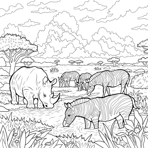 African Savanna Animals