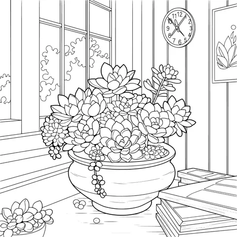 Succulents by the Window