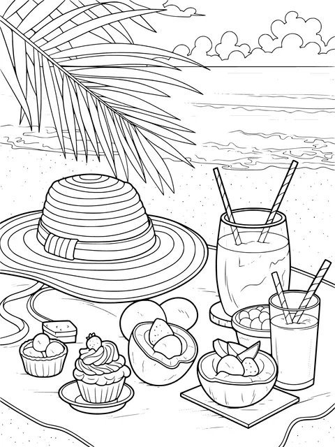 Beach Picnic Time