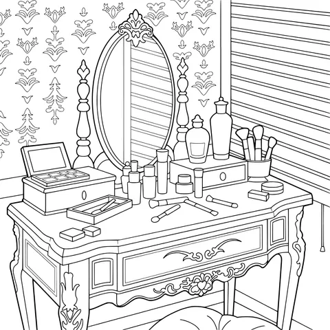 Exquisite Dressing Table