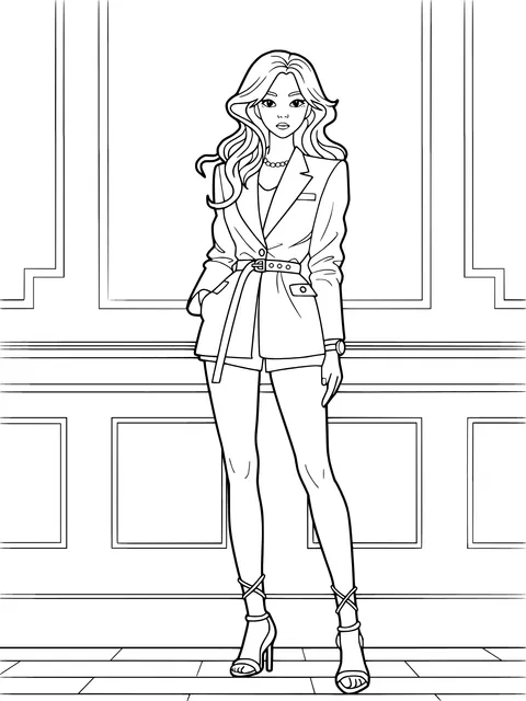 Fashionable Female Image