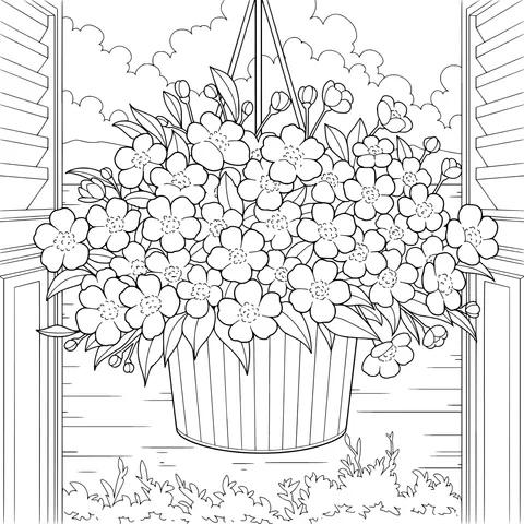 Flowers by the Window