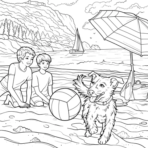 Happy Time on the Beach