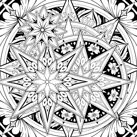 Exquisite Mandala Pattern