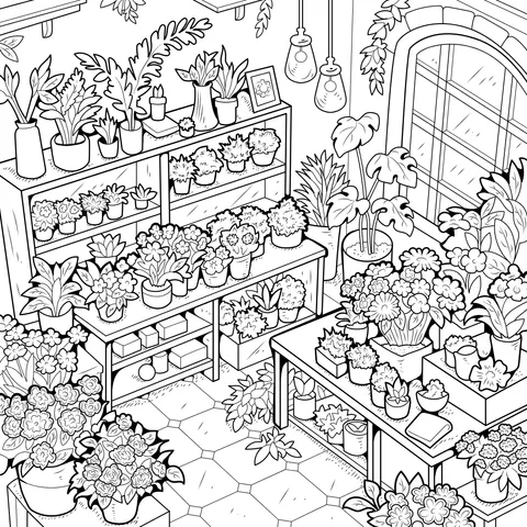 Cozy Indoor Plant Corner