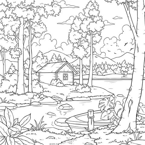 Serene Lakeside Cottage