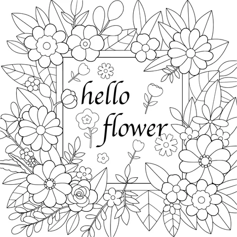 Flower - themed Illustration