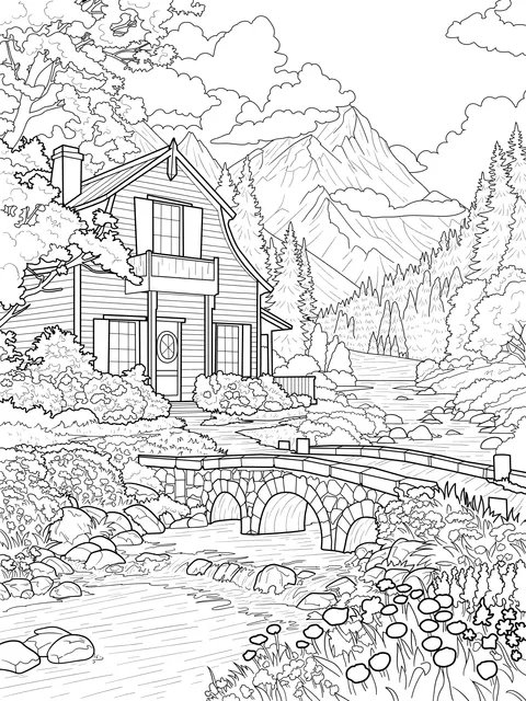 Dreamy Mountain Cottage