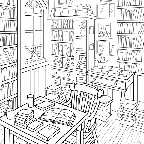 Cozy Study Room