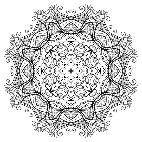 Exquisite Mandala Pattern