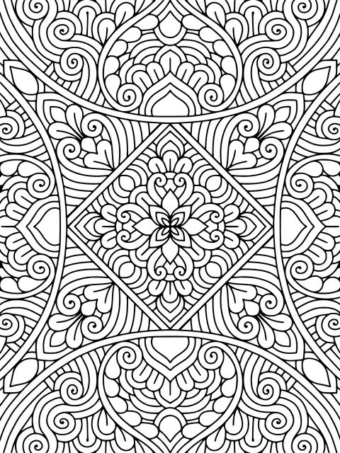 Exquisite Mandala Pattern