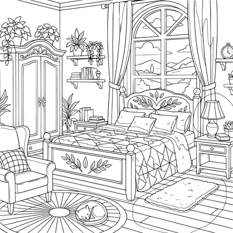 Cozy Bedroom Scene