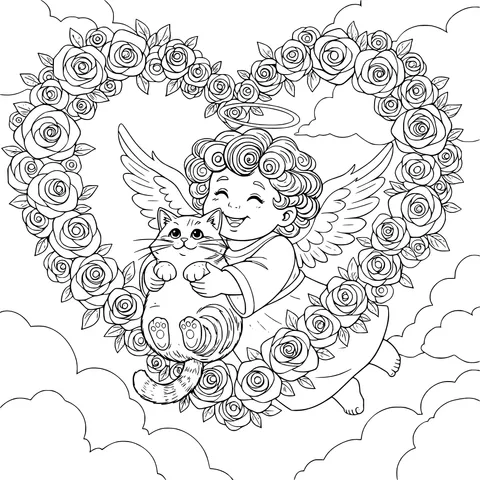 Angel and Cat
