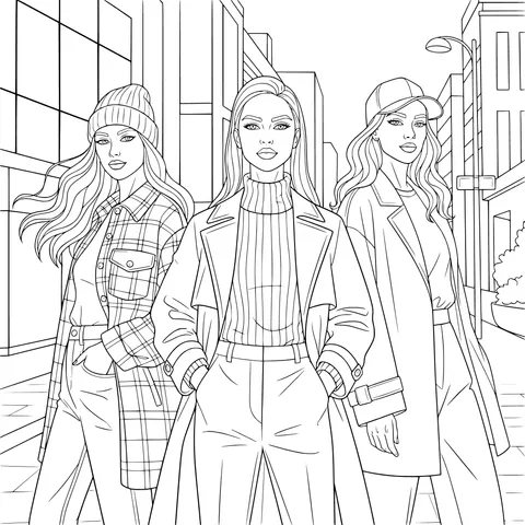 Fashionable Urban Women