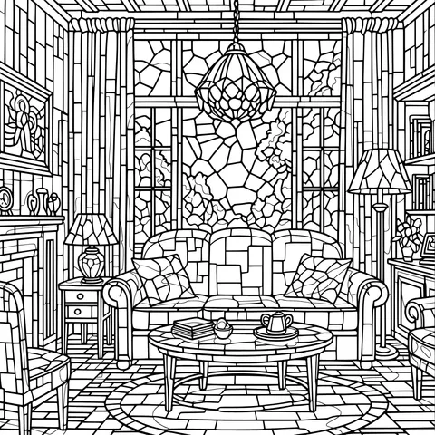 Cozy Living - room Scene