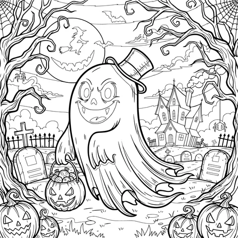 Happy Halloween Ghost