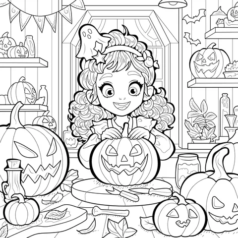 Happy Halloween - Girl