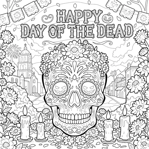 Day of the Dead Theme Image
